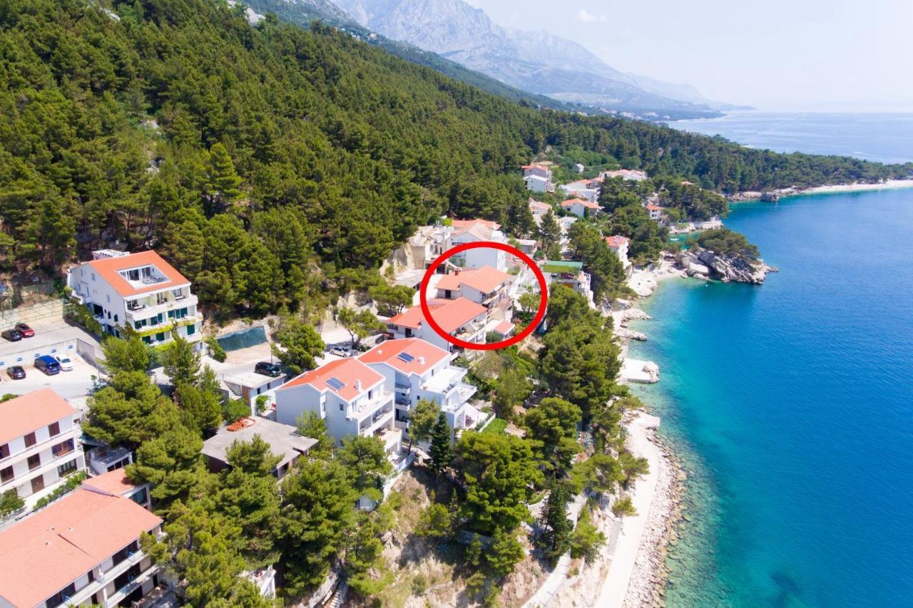 Apartments By The Sea Brela, Makarska - 2718 Ngoại thất bức ảnh